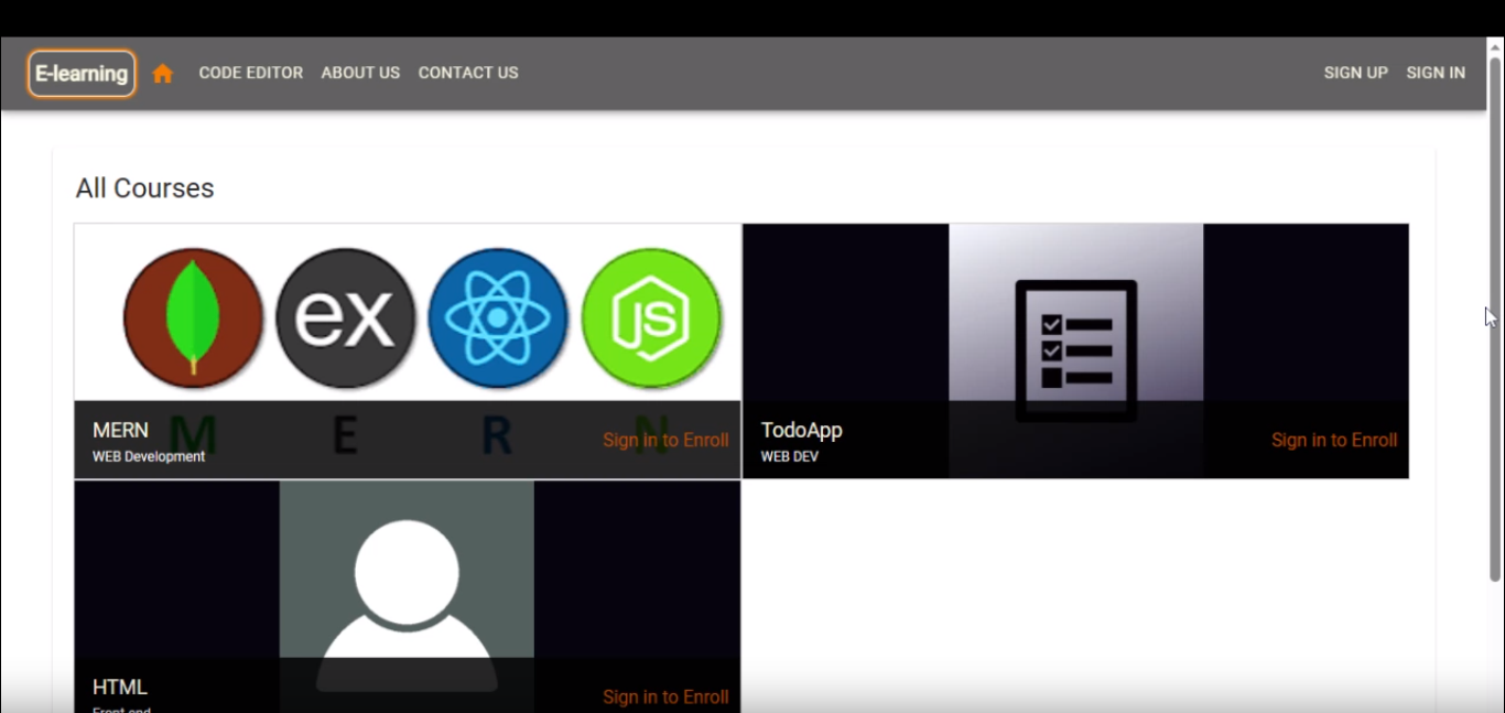 E-Learning Management